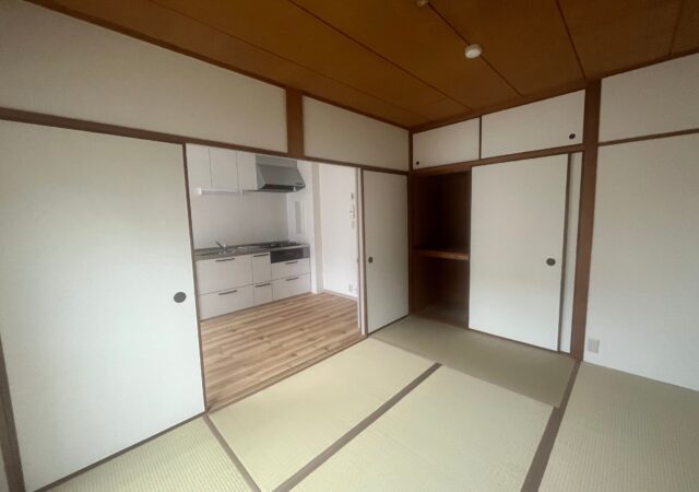 【京都市上京区】和室をつなげて明るいLDKに　一人暮らしのためのマンションリフォーム