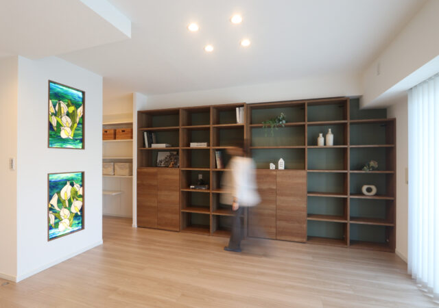 【京都市右京区】マンションに彩るステンドグラス